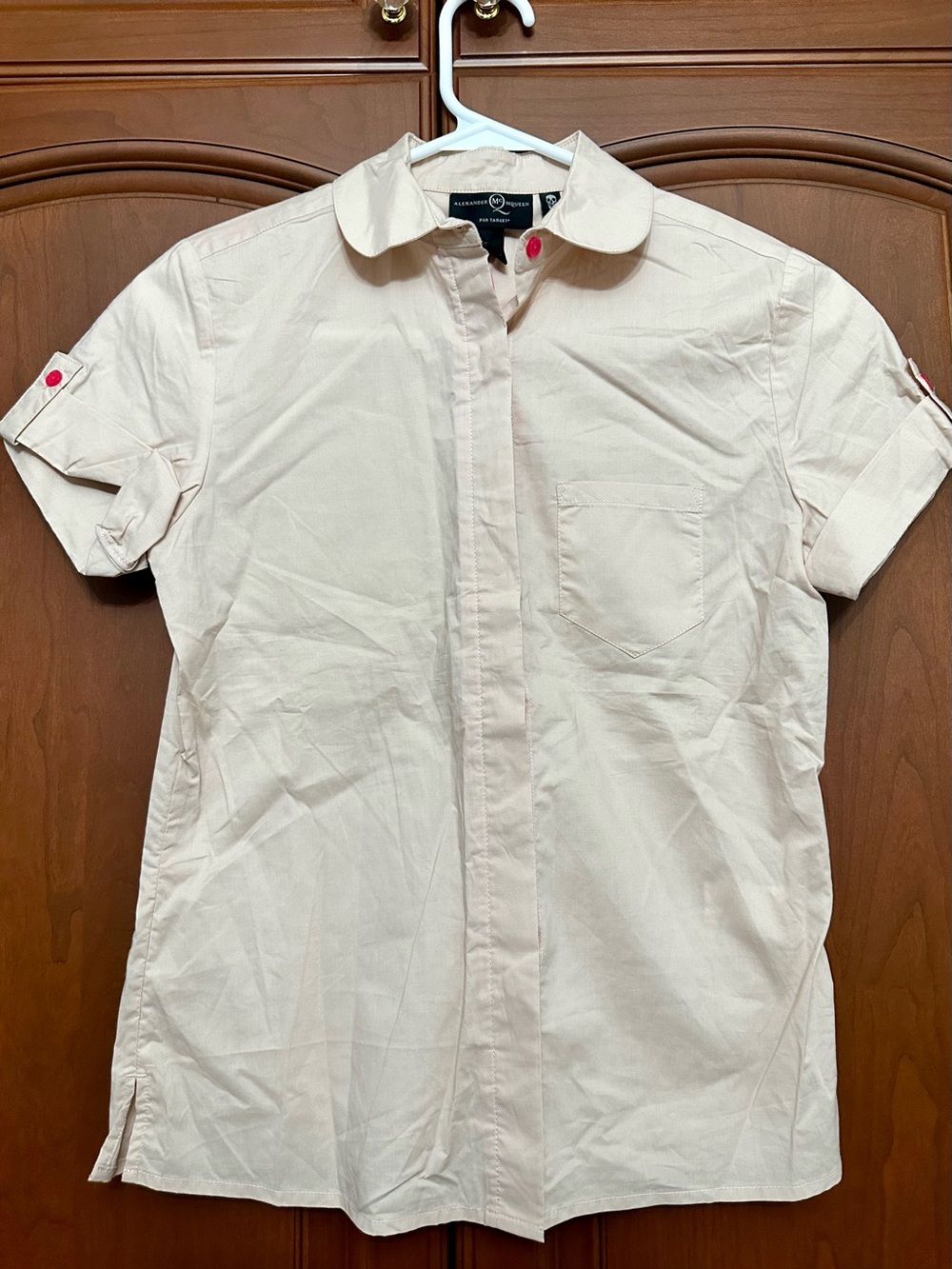 Alexander McQueen for Target pink shirt